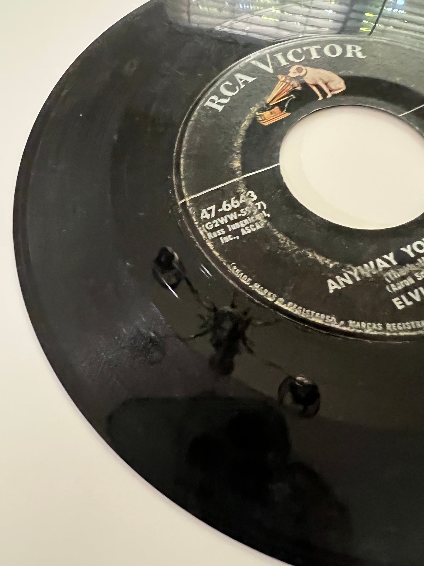 Elvis Presley Love Me Tender / Anyway You Want Me RCA Victor 47-6643