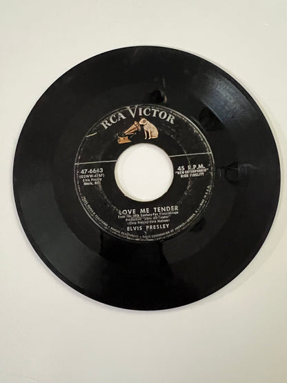 Elvis Presley Love Me Tender / Anyway You Want Me RCA Victor 47-6643