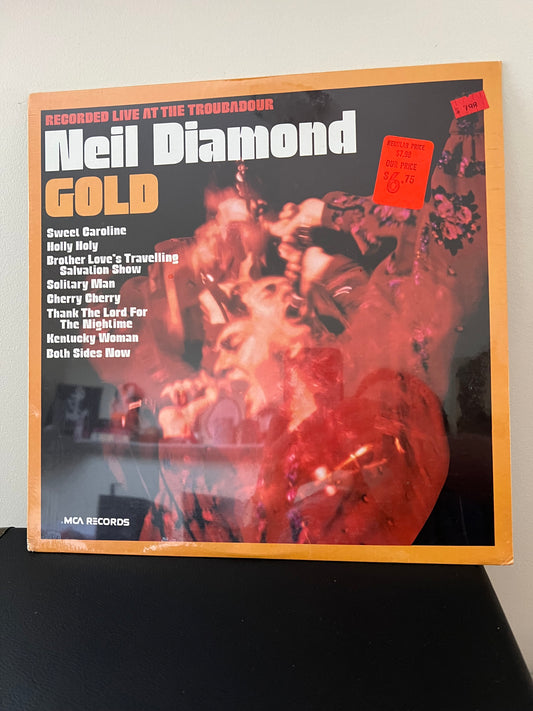 NEIL DIAMOND - GOLD - LIVE AT THE TROUBADOUR (Vinyl MCA Records) SEALED NEW