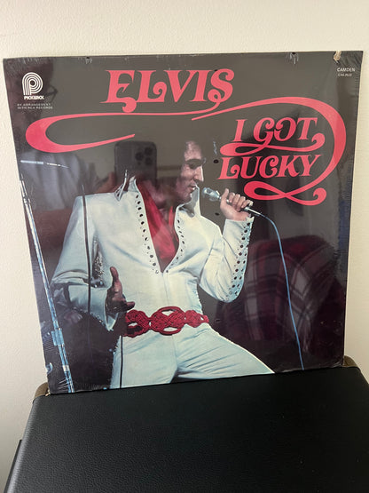 Elvis Presley I Got Lucky LP 1975 RE RCA Camden CAS-2533 MONO Pickwick SEALED