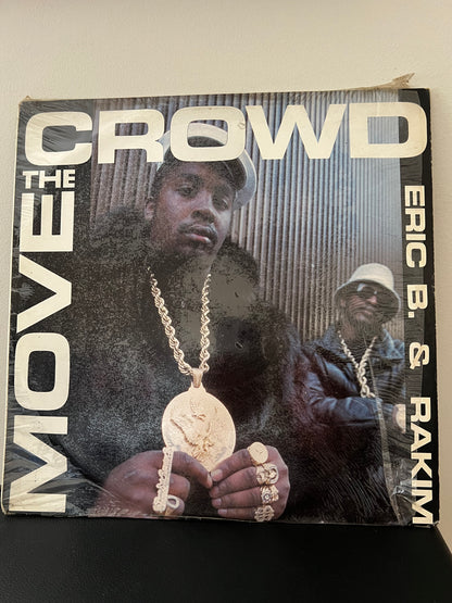 Eric B. & Rakim - Move the Crowd -12"  Vinyl LP 1987 4th. & Bway  Island Records