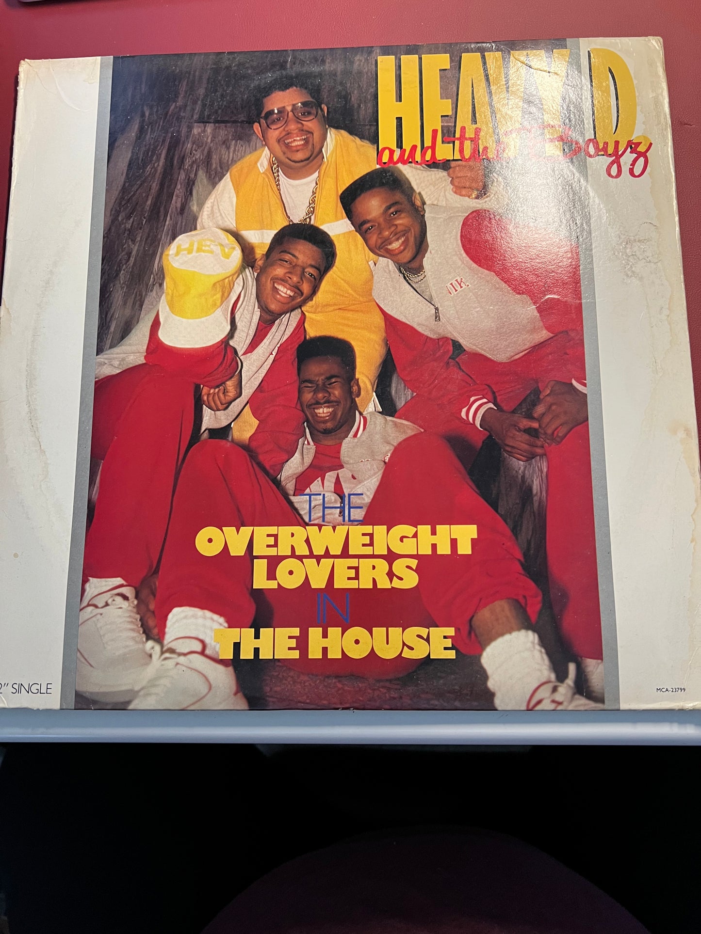 Heavy D & The Boyz - The Overweight Lovers In The  House, Very Good  12" SINGLE