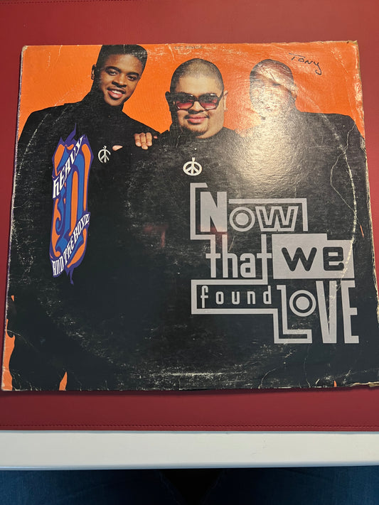 Heavy D and the Boys Now That We Found Love Vinyl 12" Single 1991