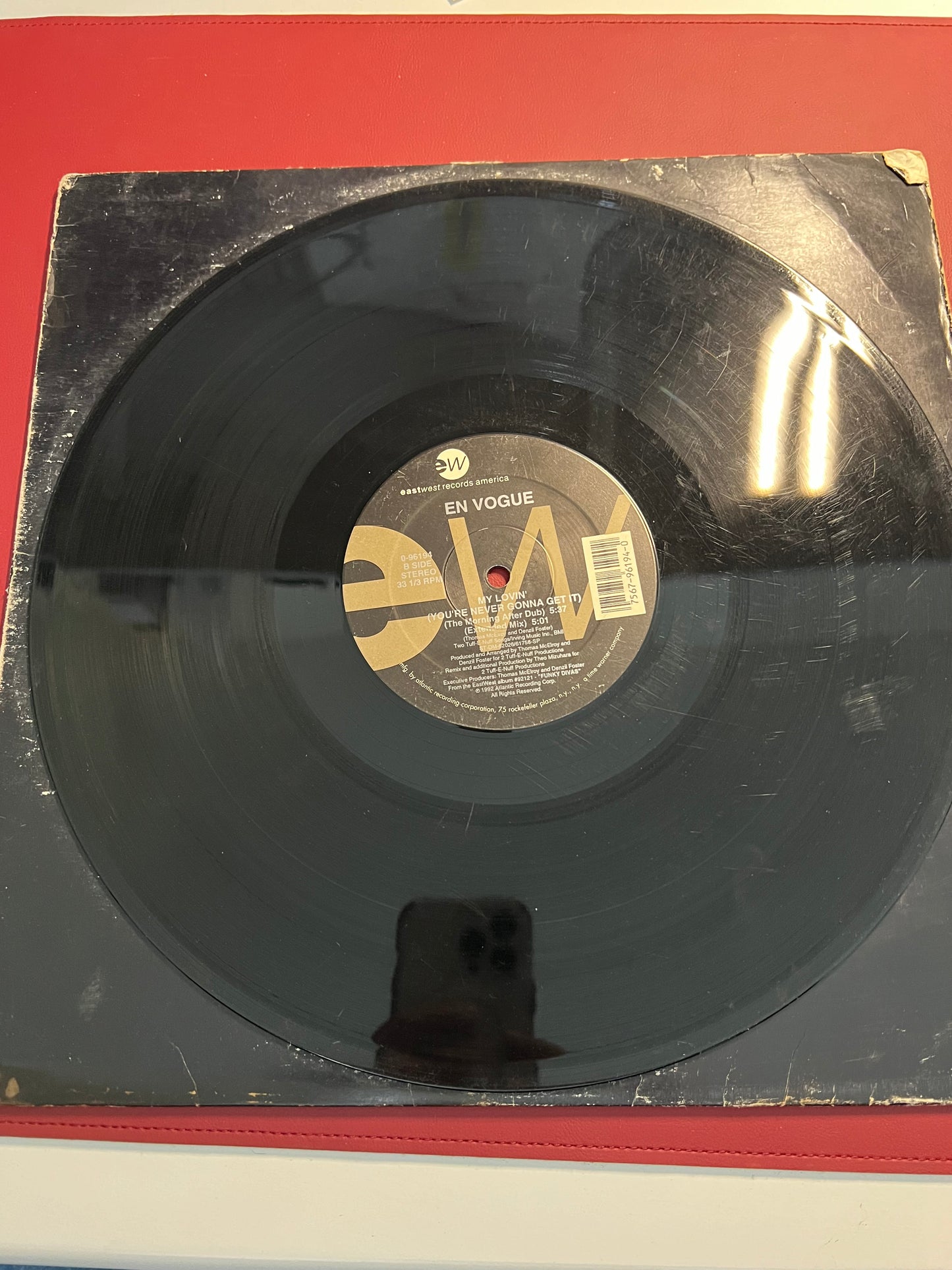 En Vogue -My Love (You're Never gonna Get it) 12” Vinyl Single