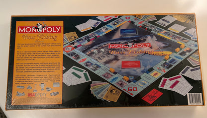 Monopoly Bass Fishing Edition Board Game USAopoly B.A.S.S. Largemouth Lures Etc.