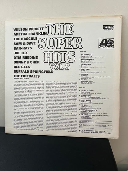 The Super Hits Vol.2 LP  Various Artist 1968 Atlantic Records SD-8188