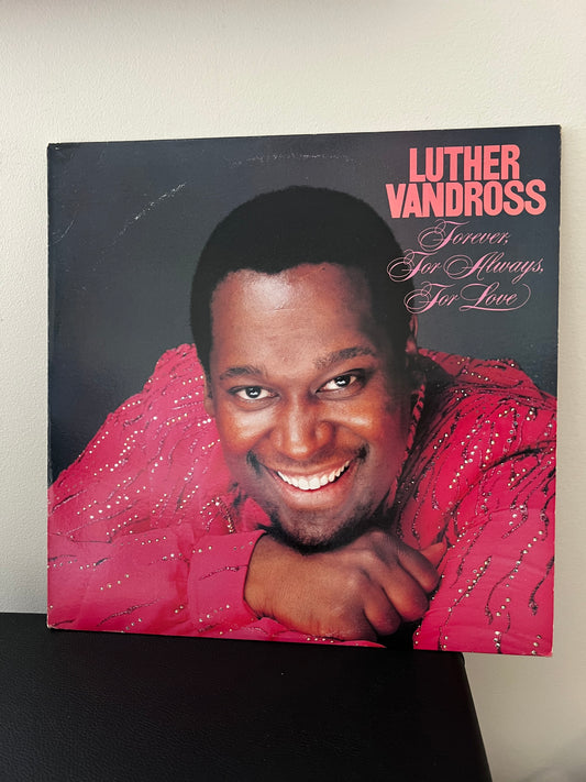 Luther Vandross Forever For Always For Love LP Record Album Vinyl