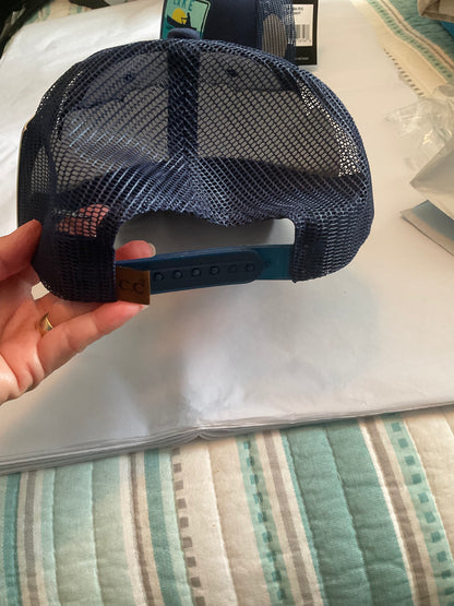 Fashion City - LAKETIME Embroidered Patch Trucker Hat with Mesh Back