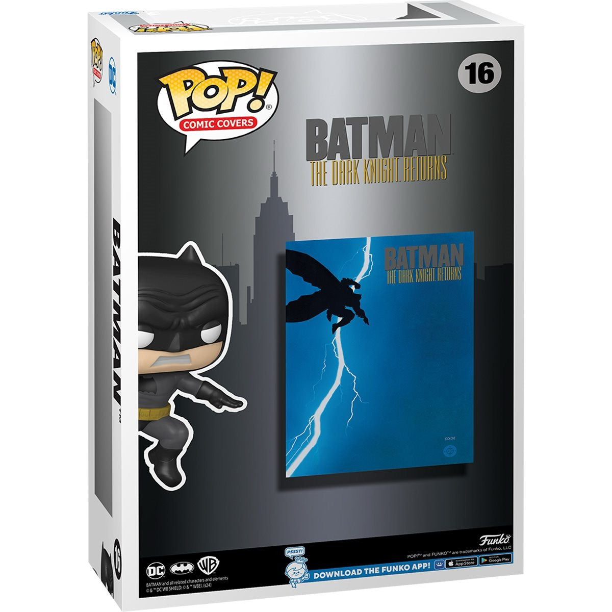 Batman The Dark Knight Returns Glow-in-the Dark Funko Pop Comic Cover Figure #16