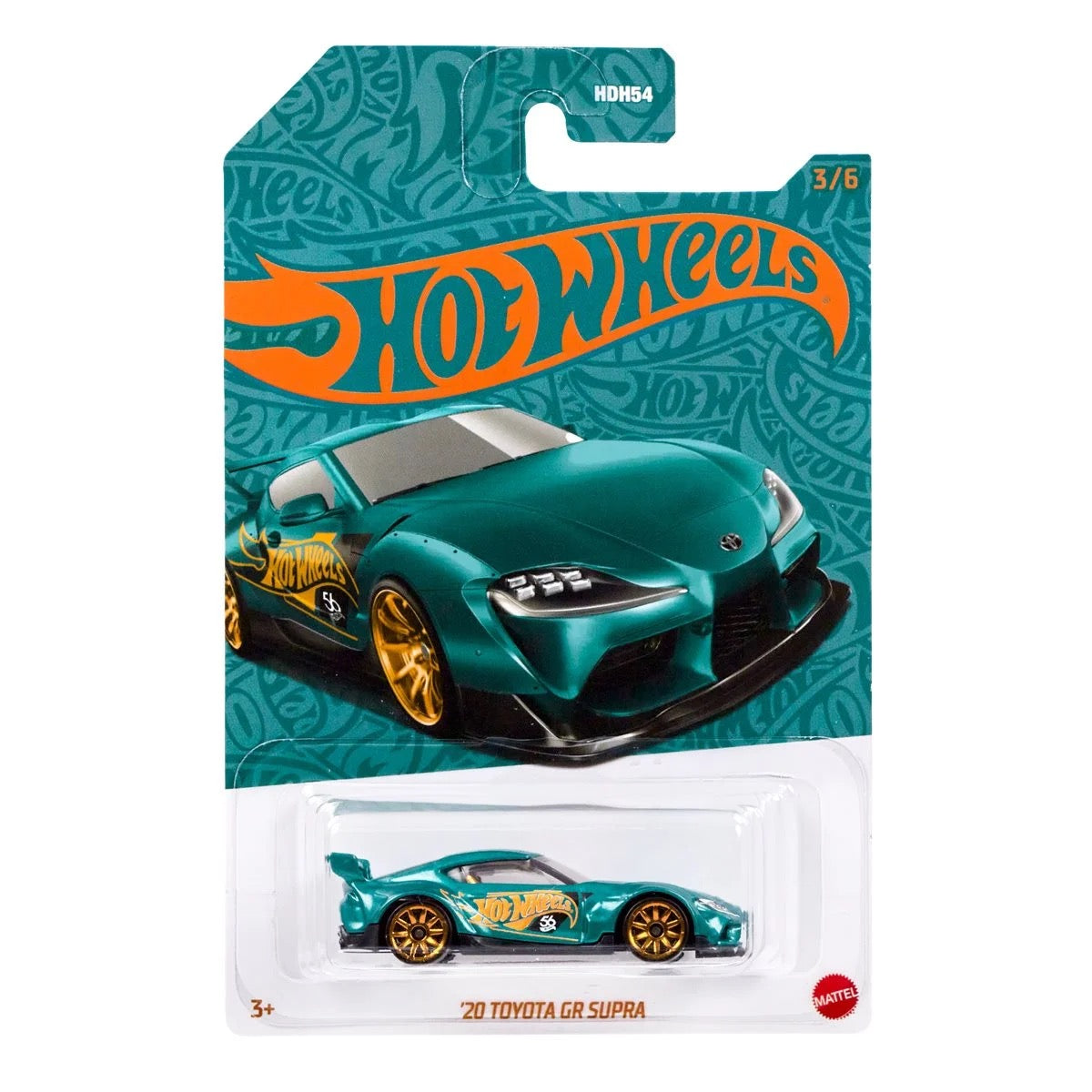 Hot Wheels 56th Anniversary Pearl and Chrome '20 Toyota GR Supra 2024 Ages 3+