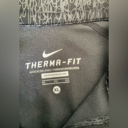 Nike Black and Gray Women's Athletic top