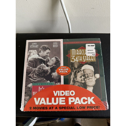 It's A Wonderful Life And Miracle On 34th Street Vhs Value Pack