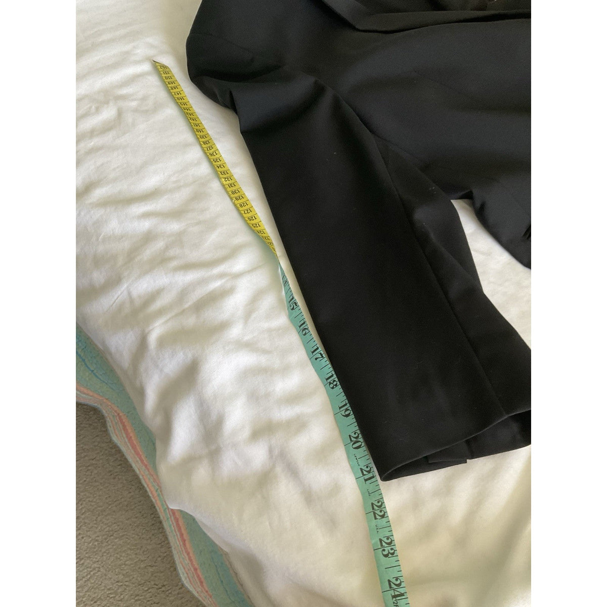 Joseph & Feiss Trio Mens Blazer 48S Black 100% Wool