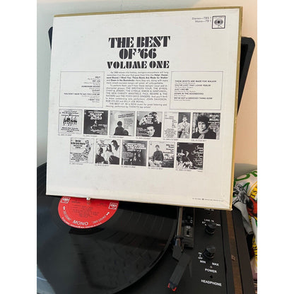 Various - The Best Of '66 Volume One Vinyl Record 1967, Columbia TB 1