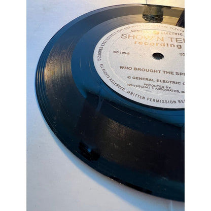 Show'N Tell Picturesound Program Snow White WD 105 Vinyl LP Record