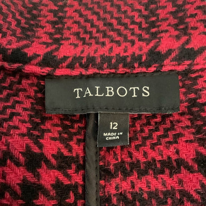 Talbots Red and Black Jacket - Women's