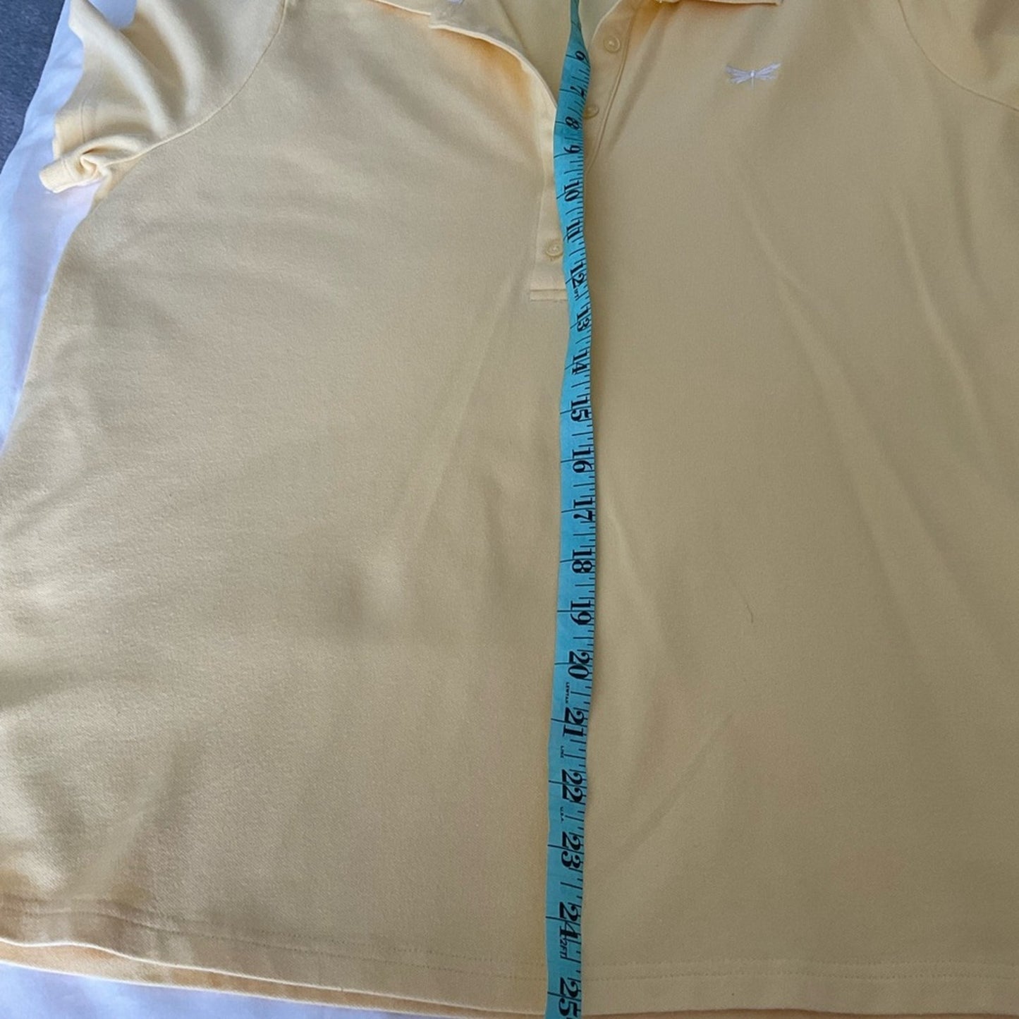 Talbots Yellow Polo Style Shirt