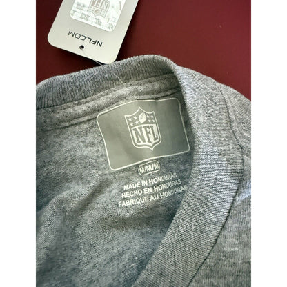 Men's Team Apparel NFL Philadelphia Eagles Go Birds Gray Playoff 2022 T Shirt M