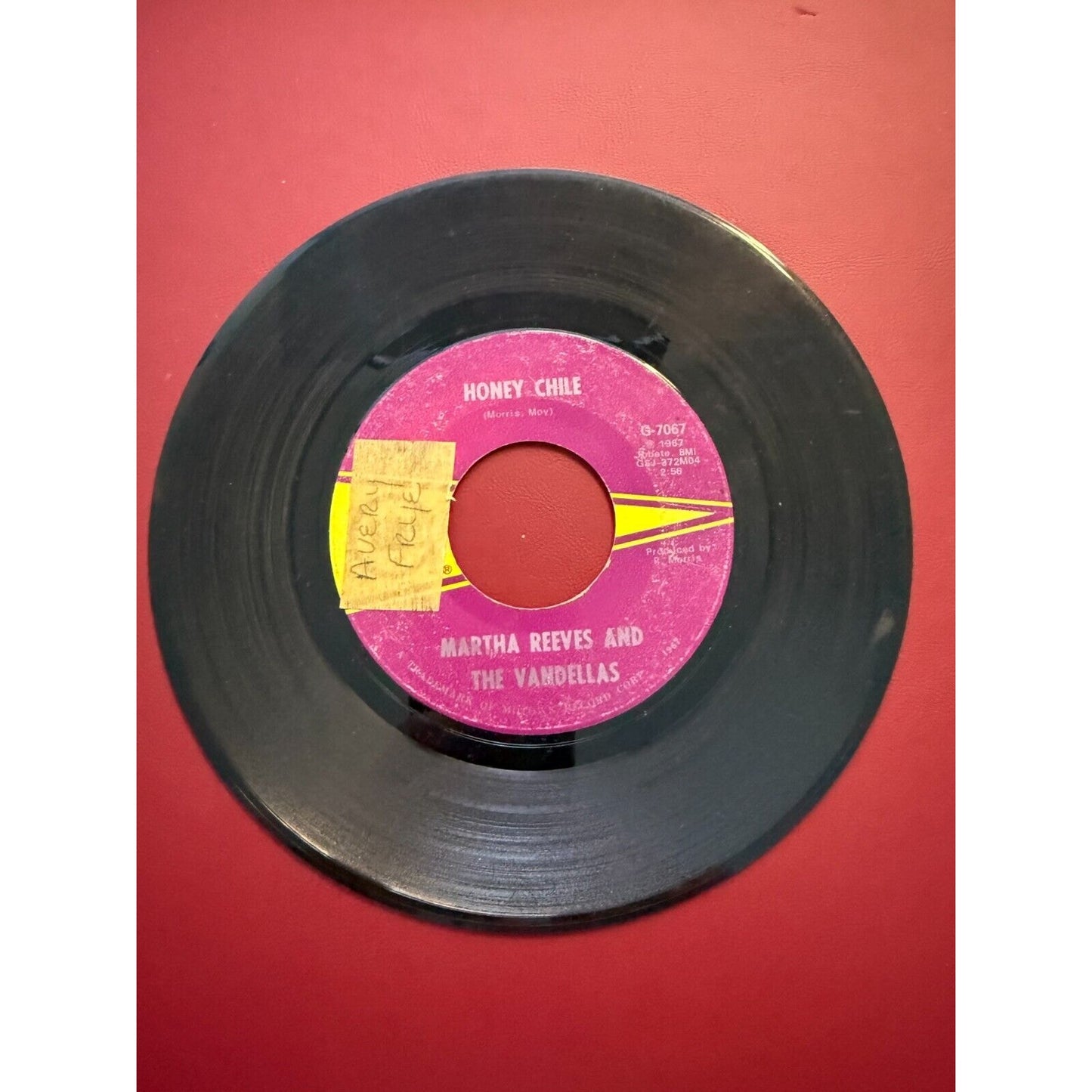 Martha Reeves & The Vandellas Honey Chile / Show Me The Way 7'' 45 Gordy G-7067