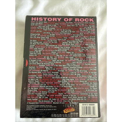 HISTORY OF ROCK: 1953 to 1973 - 140 Chart Topping Hits - 10 Disc CD Set - SEALED