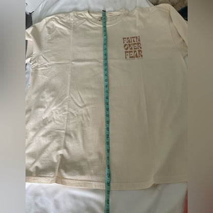 Comfort Colors Cream Faith Graphic Tee