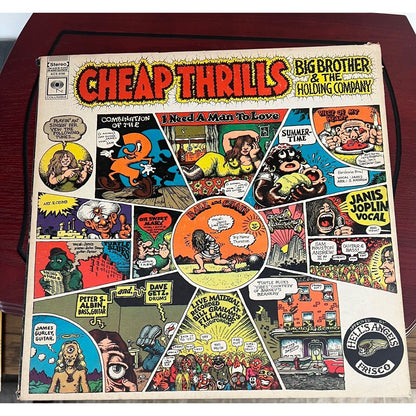 Cheap Thrills Record Big Brother & The Holding Company Gatefold Vinyl LP 1967