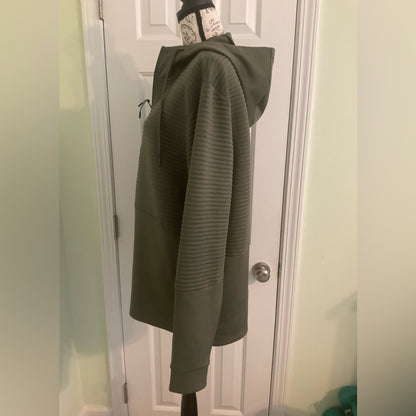 Apana Olive Green Pullover Hoodie