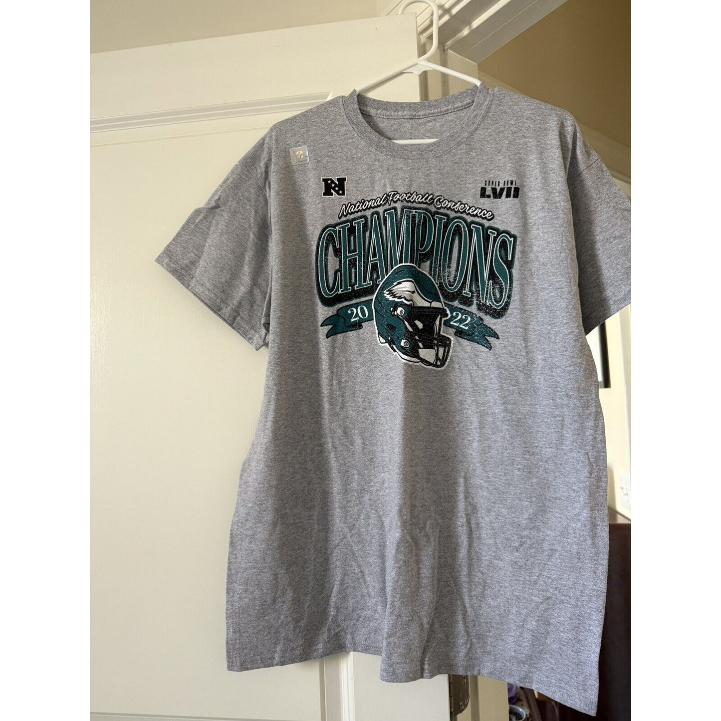 NFL Philadelphia Eagles 2022 NFC Conference Champions T-Shirt Men’s L