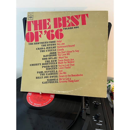 Various - The Best Of '66 Volume One Vinyl Record 1967, Columbia TB 1