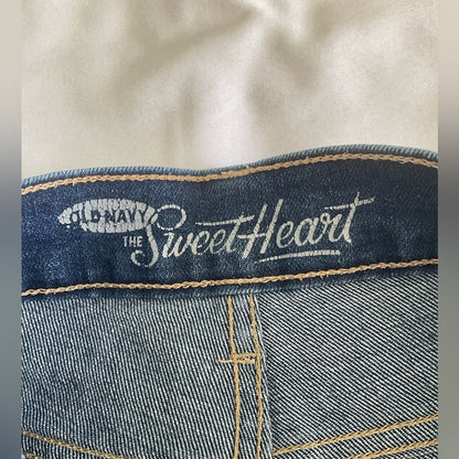 Old Navy Dark Blue Ankle Jeans