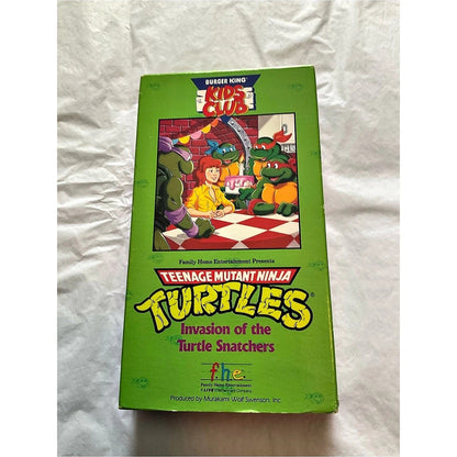 Teenage Mutant Ninja Turtles: Invasion of the Turtle Snatchers VHS 1
