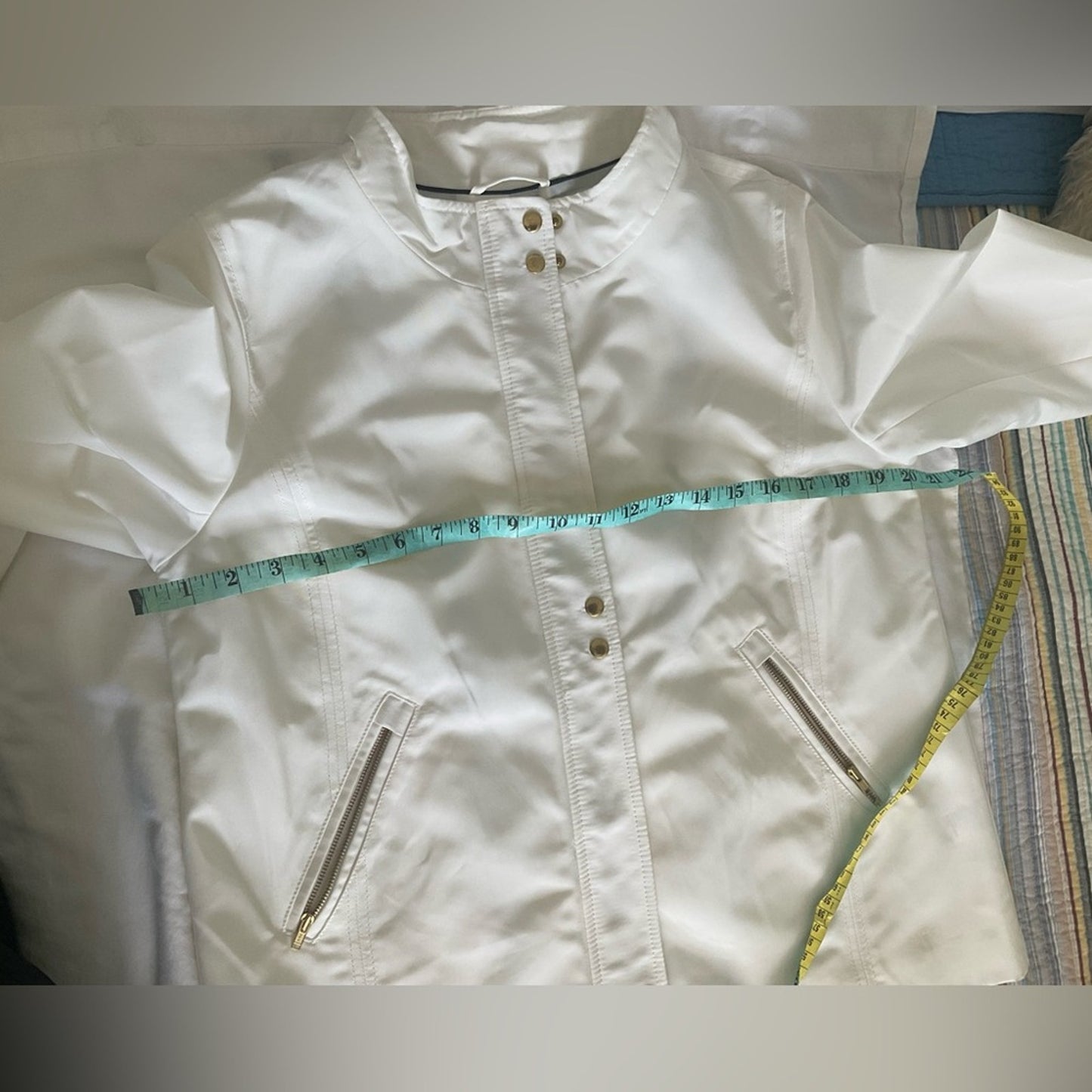 Crown & Ivy Women's White Jacket