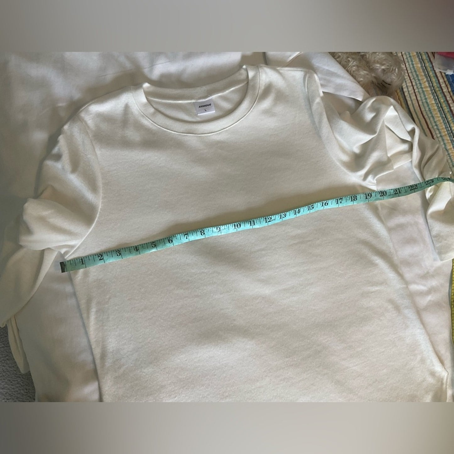 Classic White Long Sleeve Women's Top