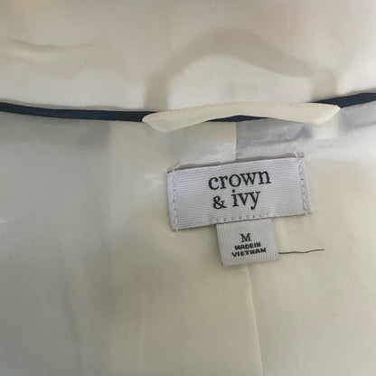 Crown & Ivy Women's White Jacket