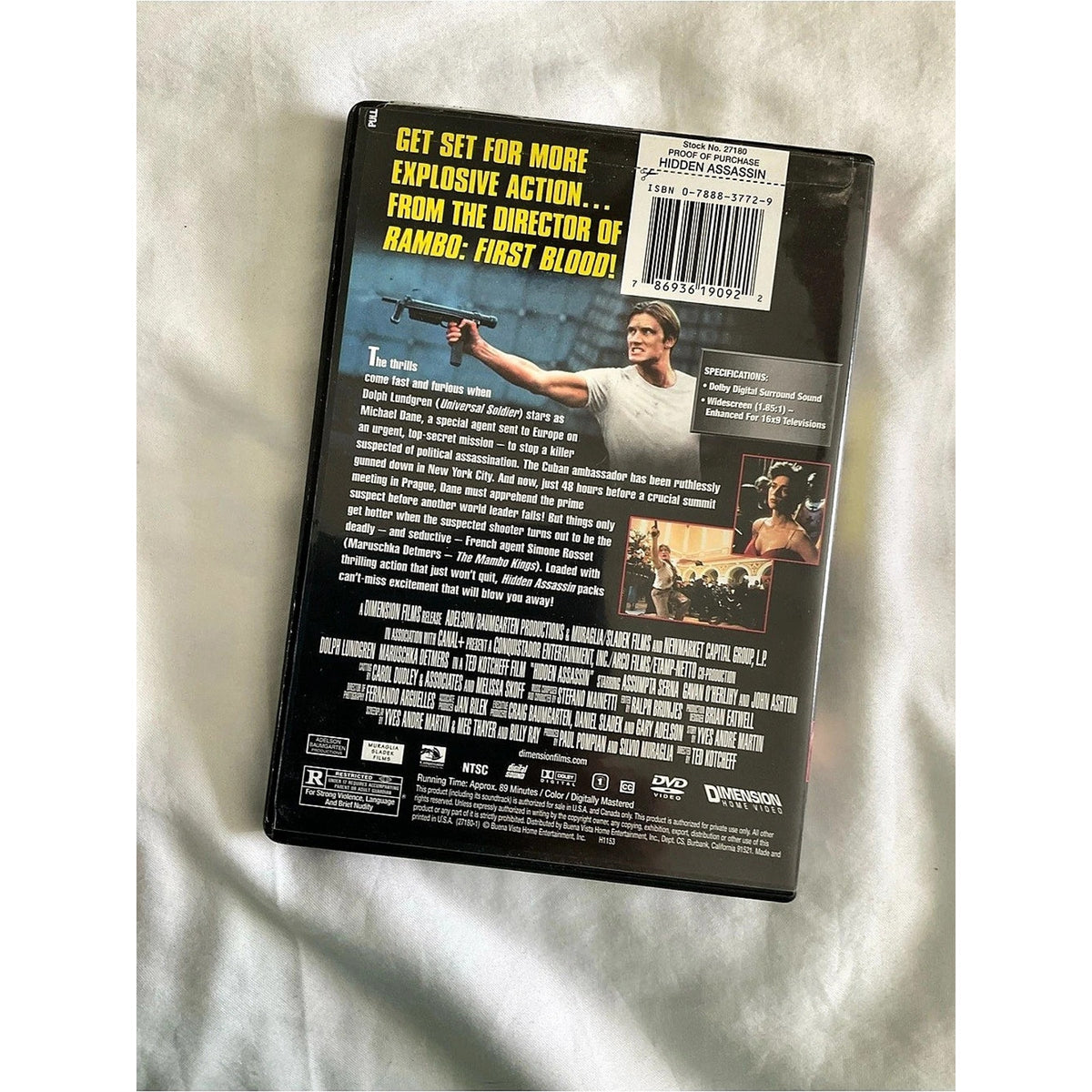Hidden Assassin DVD
