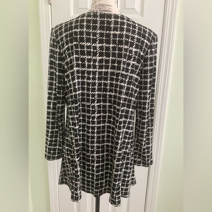 Rafaella Black and White Checked look Tunic
