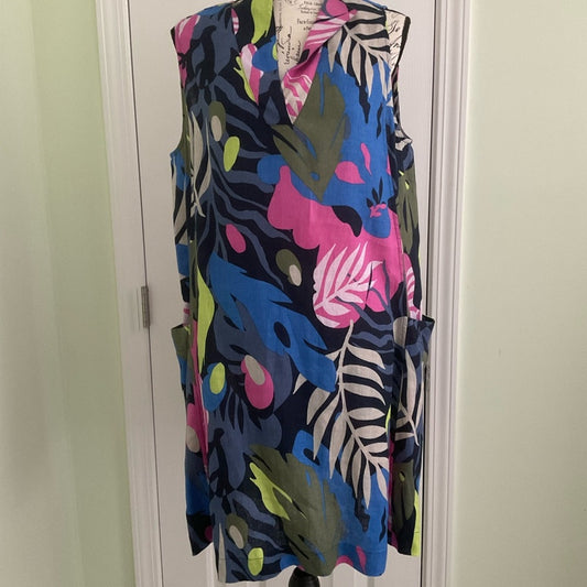 Charter Club Multicolor Sleeveless Dress