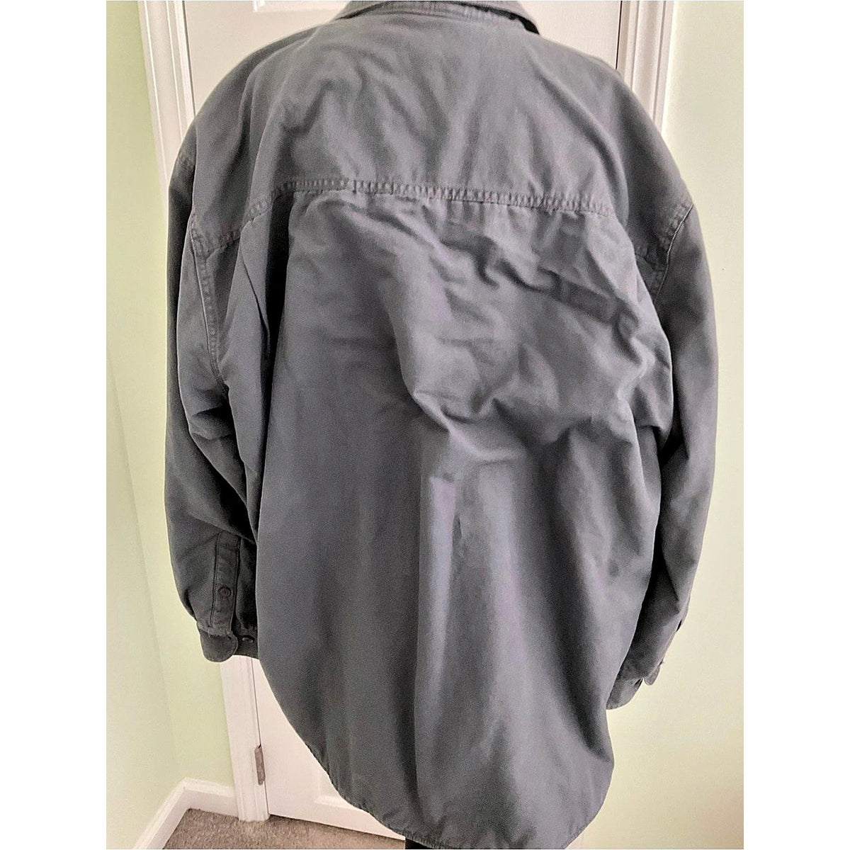 Outdoor Life Sherpa-Lined Men's Gray Jacket XL