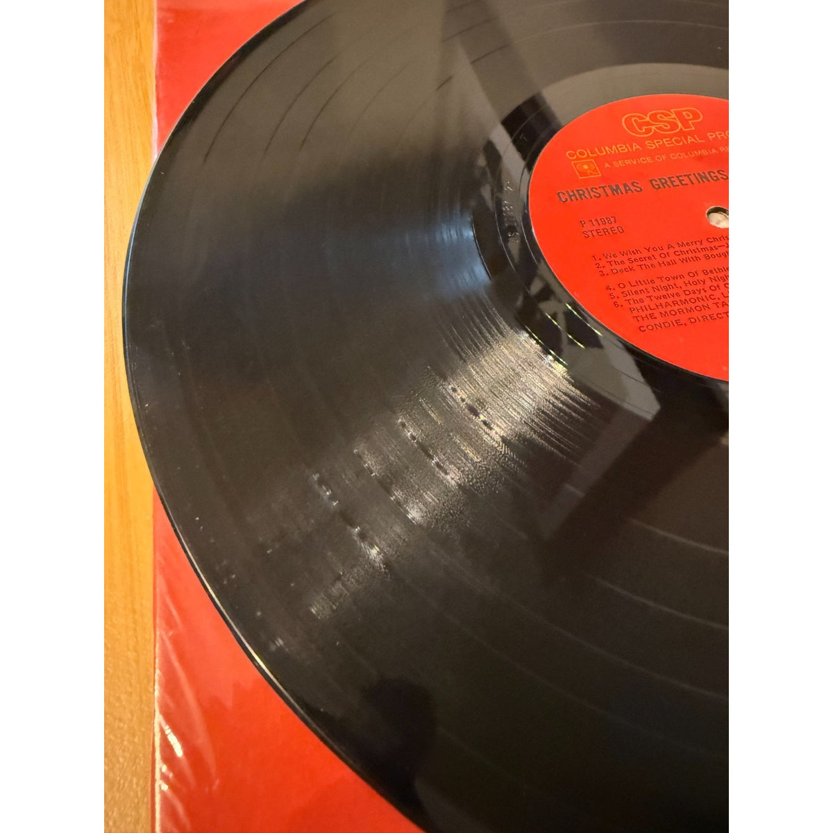 A&P Christmas Greetings Vol. 4 Vinyl LP - AS 11987 Columbia 1973 - VG+ / VG+