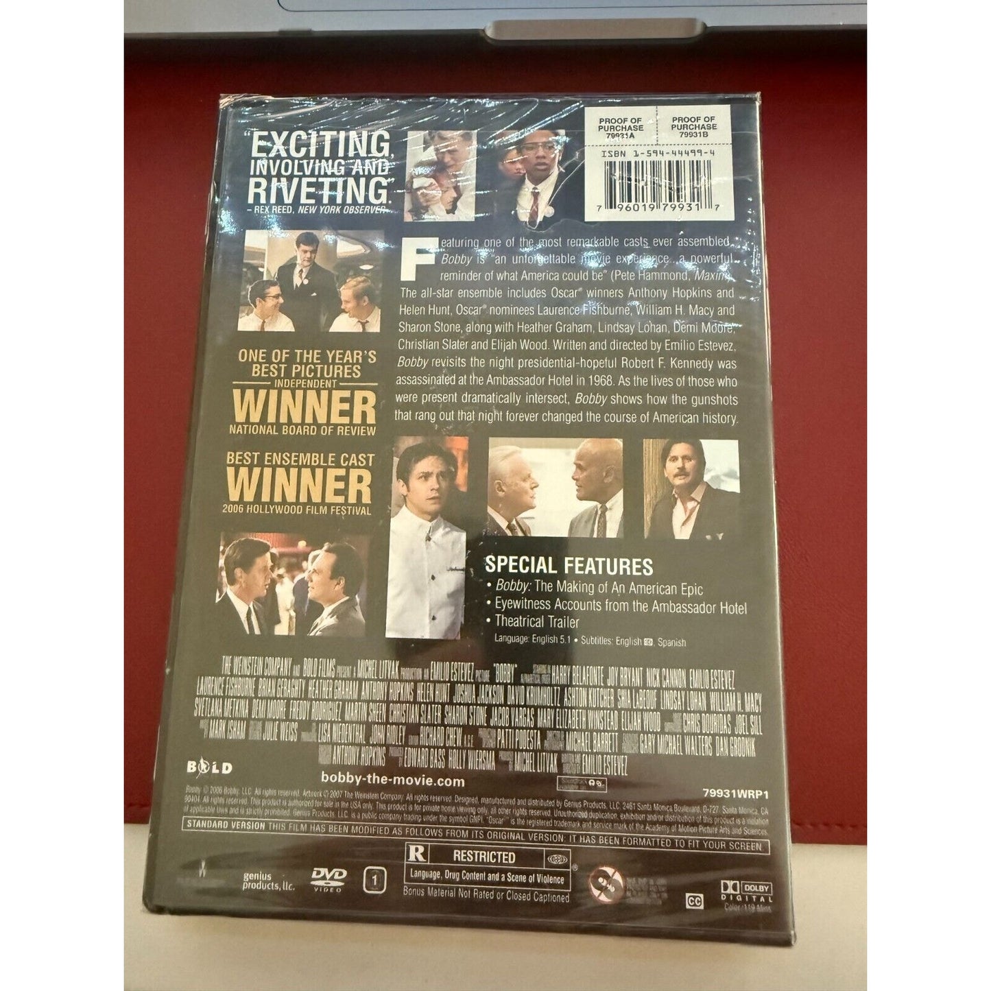 Bobby (Full Screen Edition) DVDs