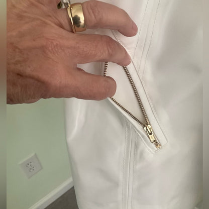 Crown & Ivy Women's White Jacket