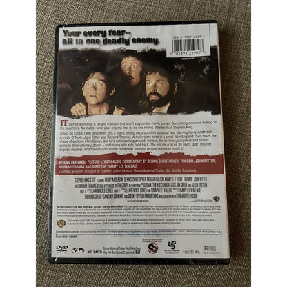 Stephen King's It (DVD, 1990) Brand New
