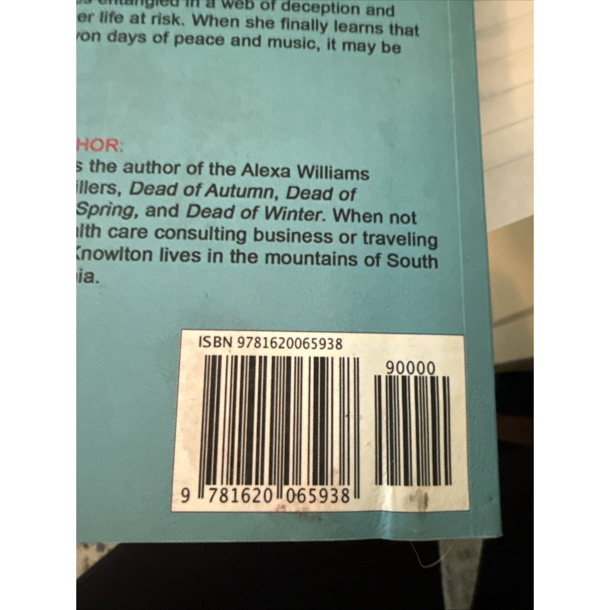 Dead of Summer (Alexa Williams) by Sherry Knowlton - Paperback 2015 - GOOD