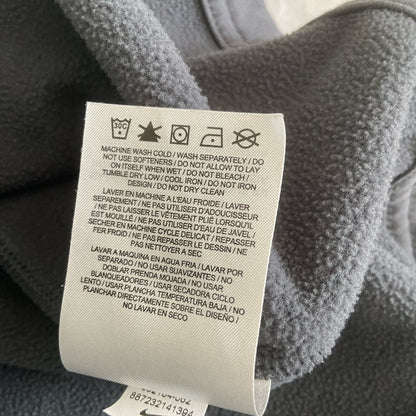 Nike Gray and Green Crewneck with Eagle Emblem