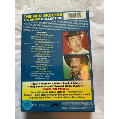 The Red Skelton T.V. Show Collection 2-Pack DVD Set NWT