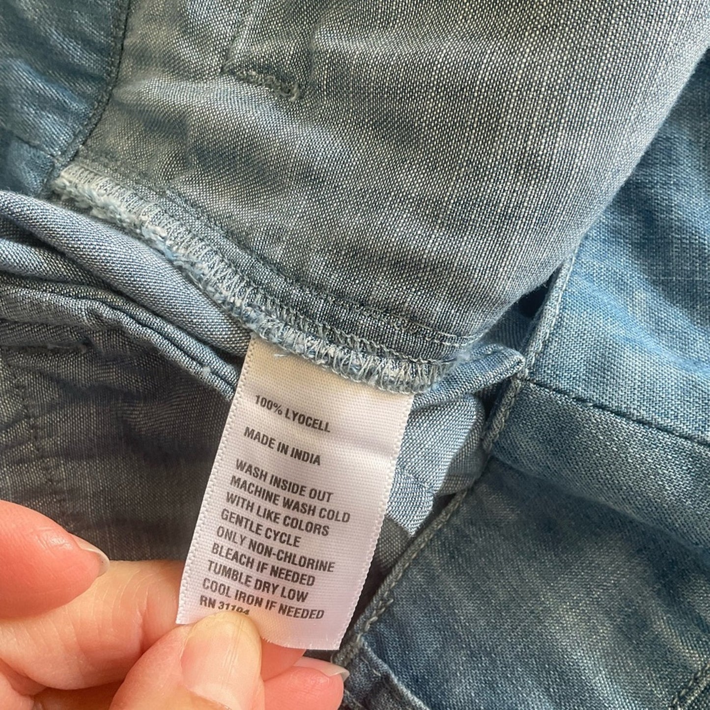 crown & ivy Blue Wide Leg Pants