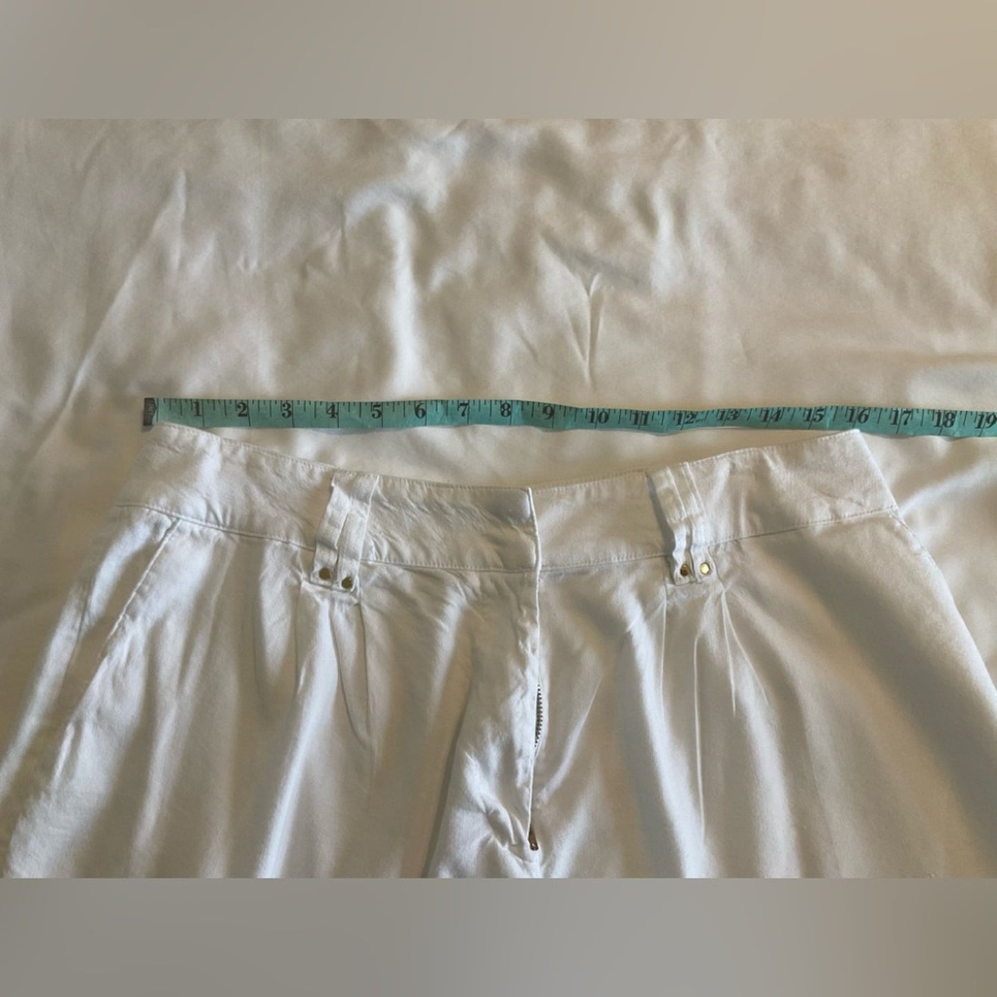 I.N.C International Concepts White High Waist Women's Shorts