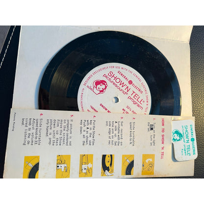 Show'N Tell Picturesound Program Snow White WD 105 Vinyl LP Record