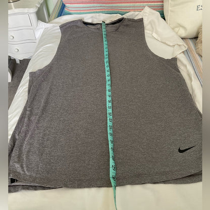 Nike Gray Muscle Tee for Men