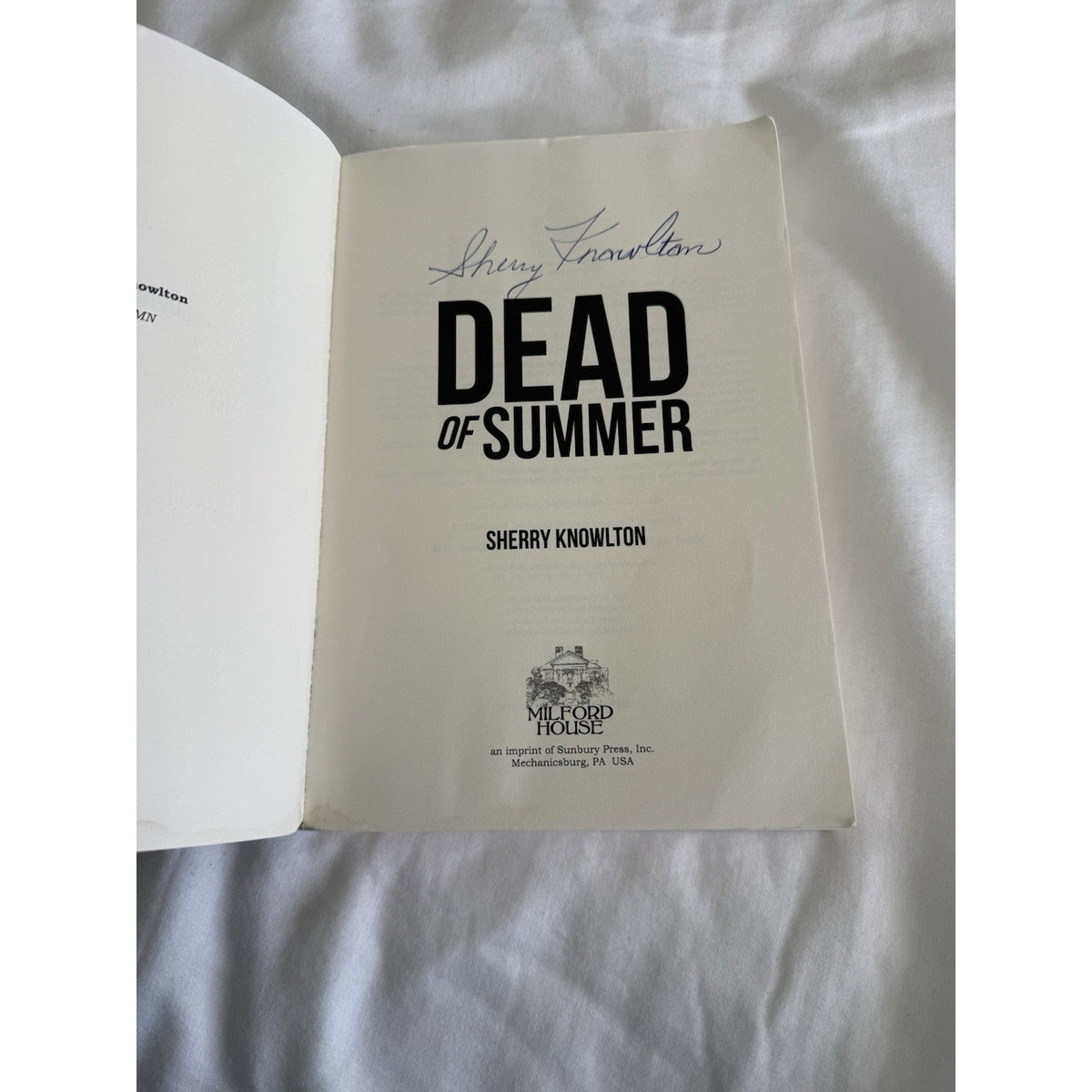 Dead of Summer (Alexa Williams) by Sherry Knowlton - Paperback 2015 - GOOD